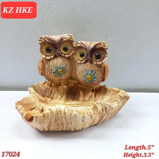 Owl Figurines Miniatures Show Piece - Image 1