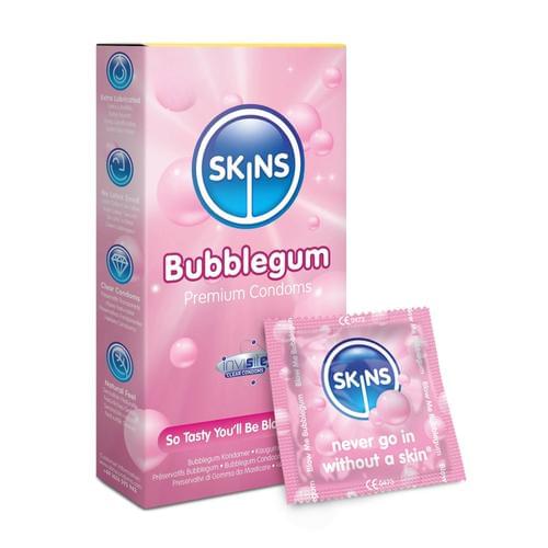 SKINS Bubblegum Premium Condoms Full Box (4x6) = 24 Pcs - Image 1